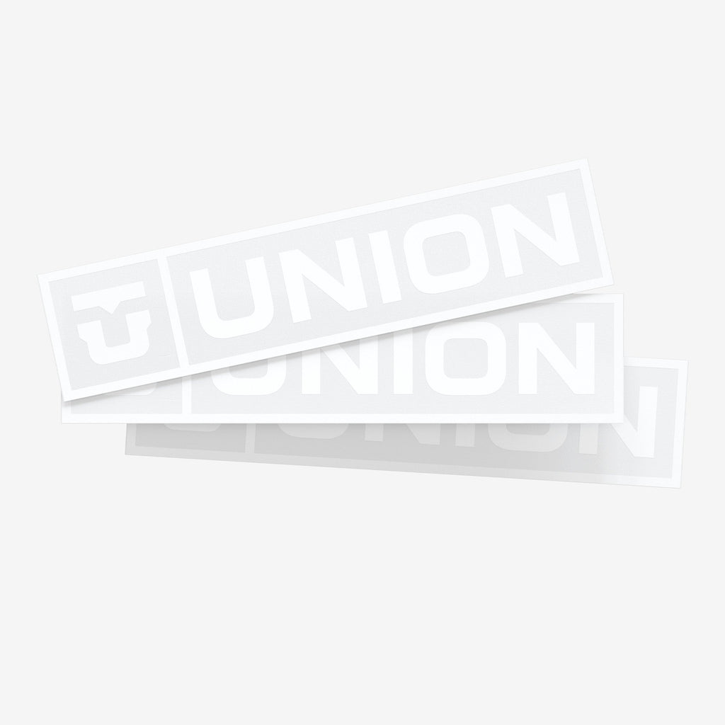 Union Box Logo Diecut Sticker