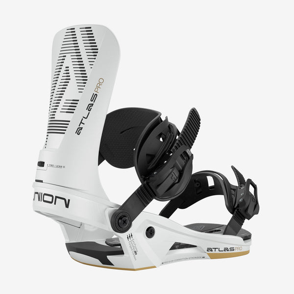 union atlas kazu snowboard bindings light grey / medium Atlas Pro Men's Snowboard Binding 2026