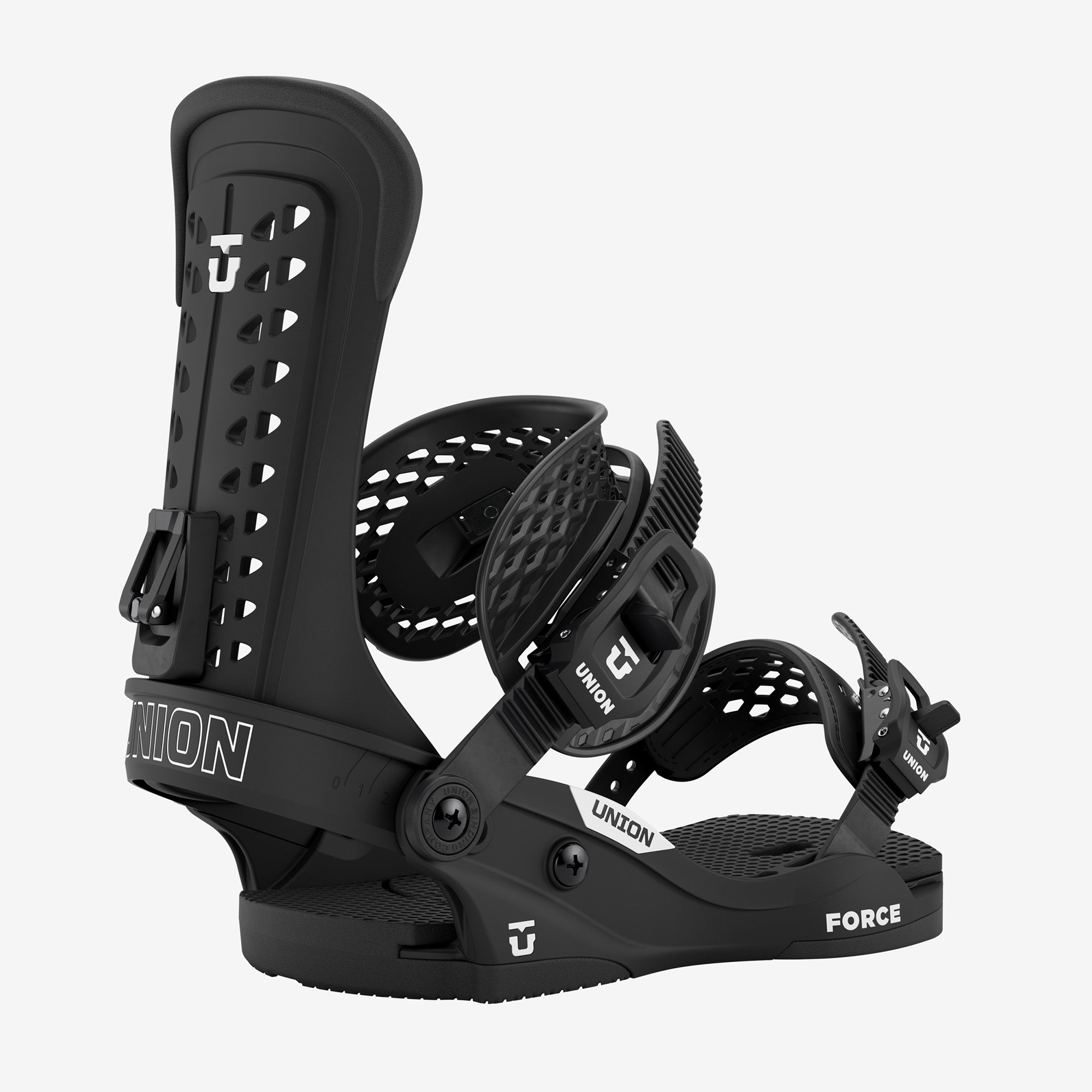 UNION BINDING スノーボード ビンディング 黒/黄色 UNION BINDING 早期予約 25-26 スノーボード ビンディング FORCE
