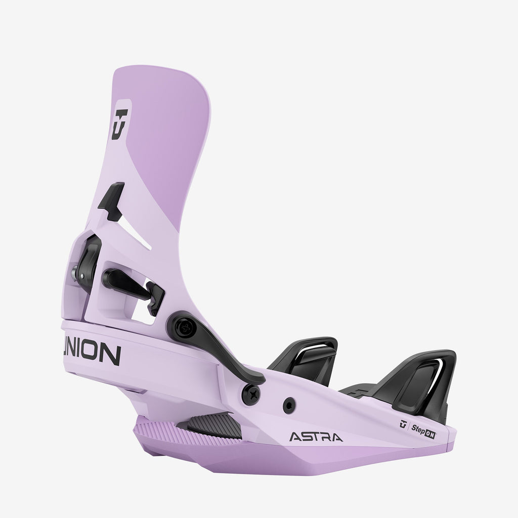 medium snowboard binding for womens size 6 boot union Women's Ultra Bindings 2025 Ski Pro AZ A soft asymmetrical highback and minimal board to binding contact create a more natural flex and skate Union Juliet Snowboard Bindings -