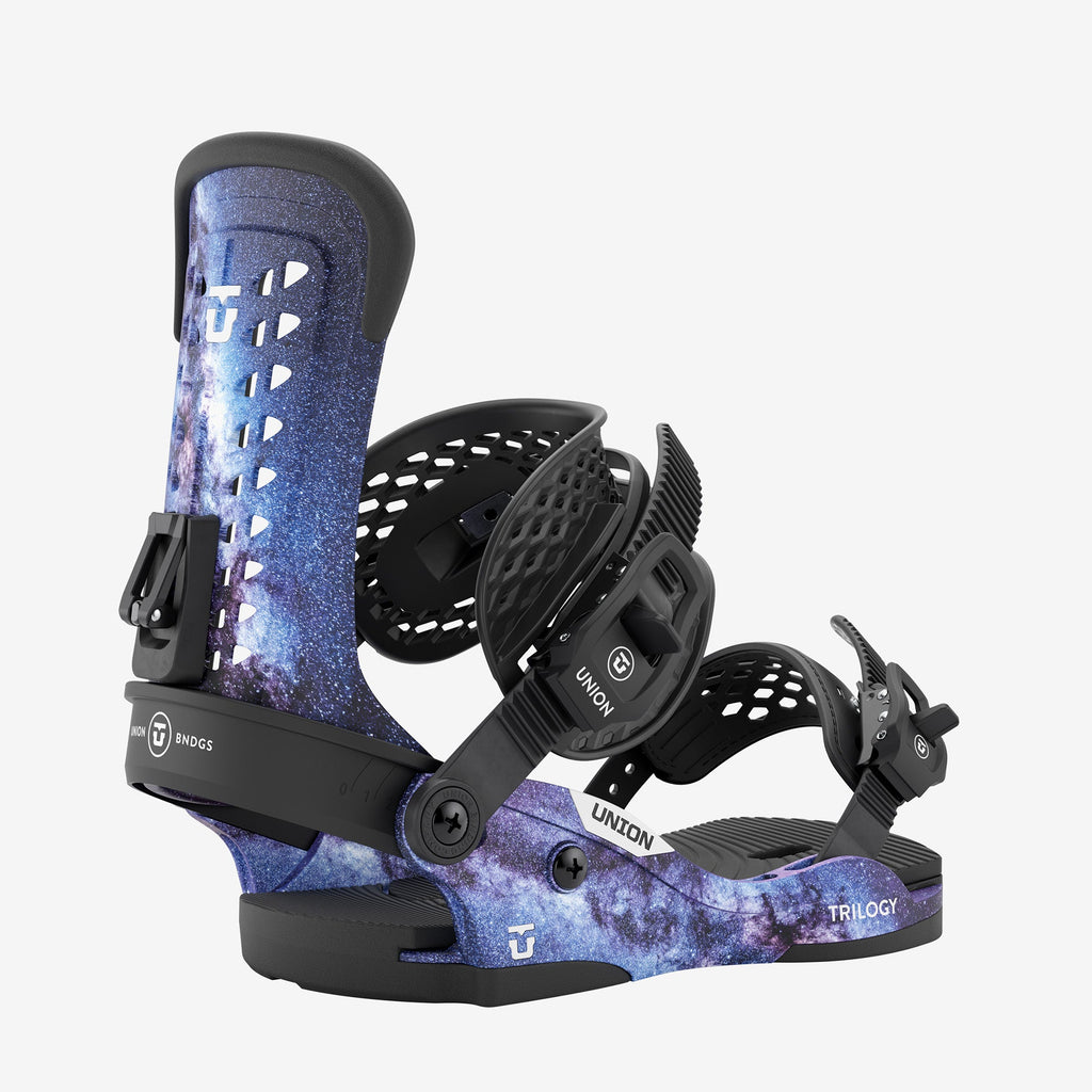 https www.evo.com snowboard-bindings union-milan-womens Union Trilogy Women's Snowboard Bindings 2026 Cruise the park or surf the whole mountain these bindings are made to flow Women's Union Snowboard Bindings |