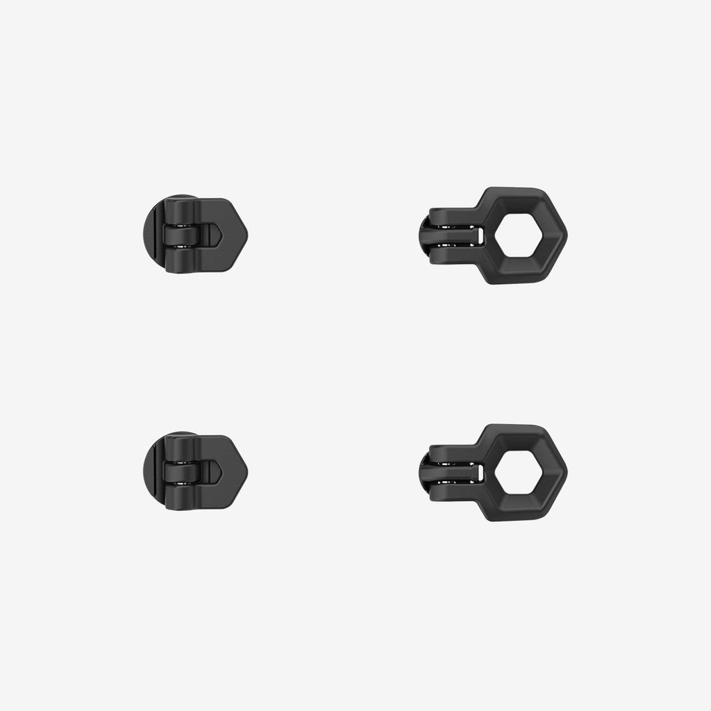 Toe And Ankle Strap Tool-Less Adjusters